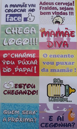 Placa Ch De Bebe Unissex